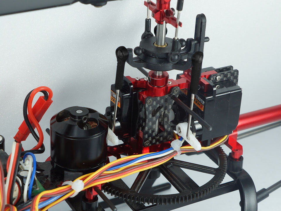 Microheli EMAX ES08MD II Servo Mount Set (for MICROHELI frames – WLTOYS V950)