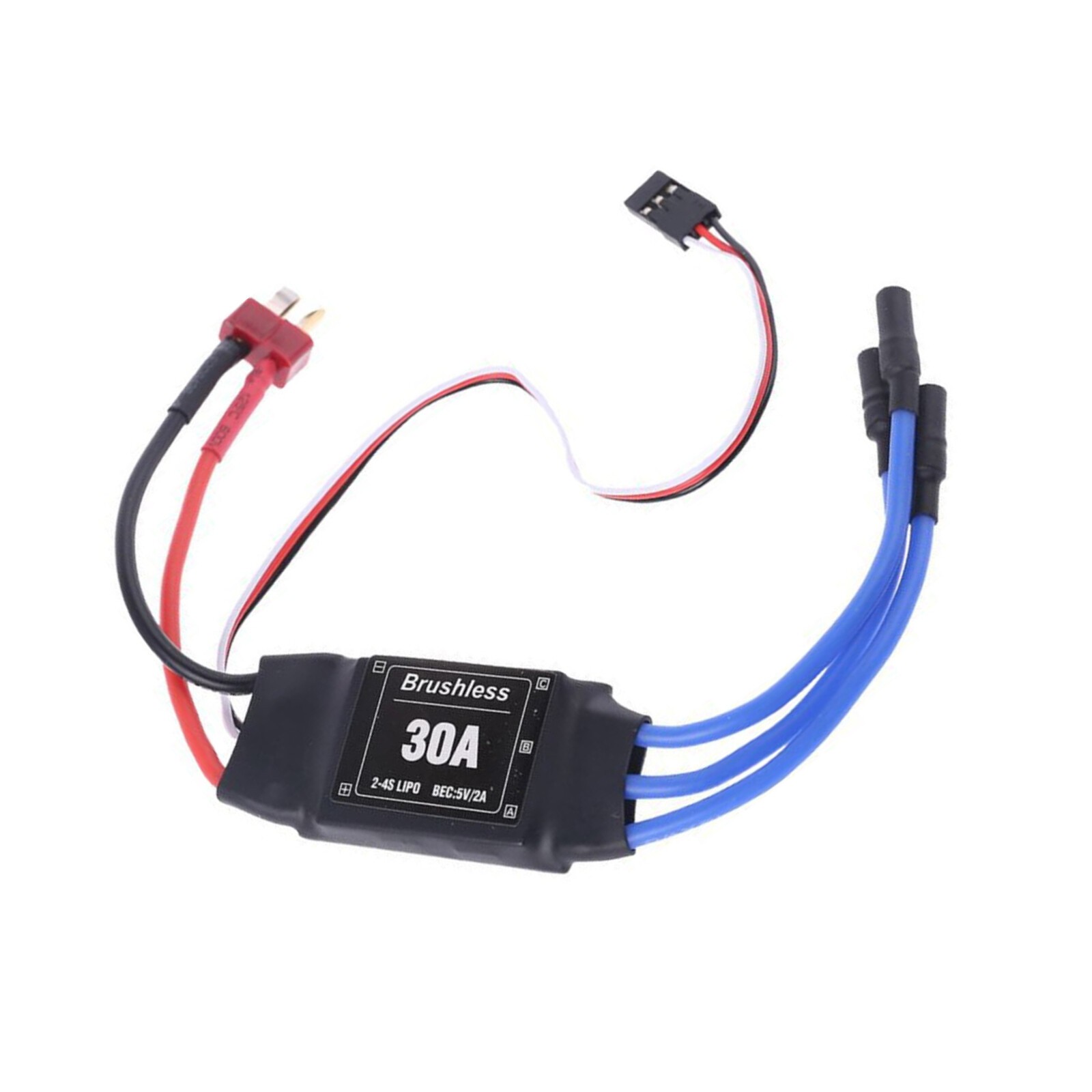 30A 2-4S Brushless Motor ESC Speed Controller For RC Plane Helicopter Aircraft c