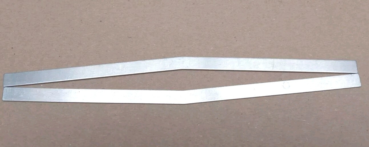 Great Planes Spirit Alum037 Aluminum Wing Joiner Bar – X2 – NEW!
