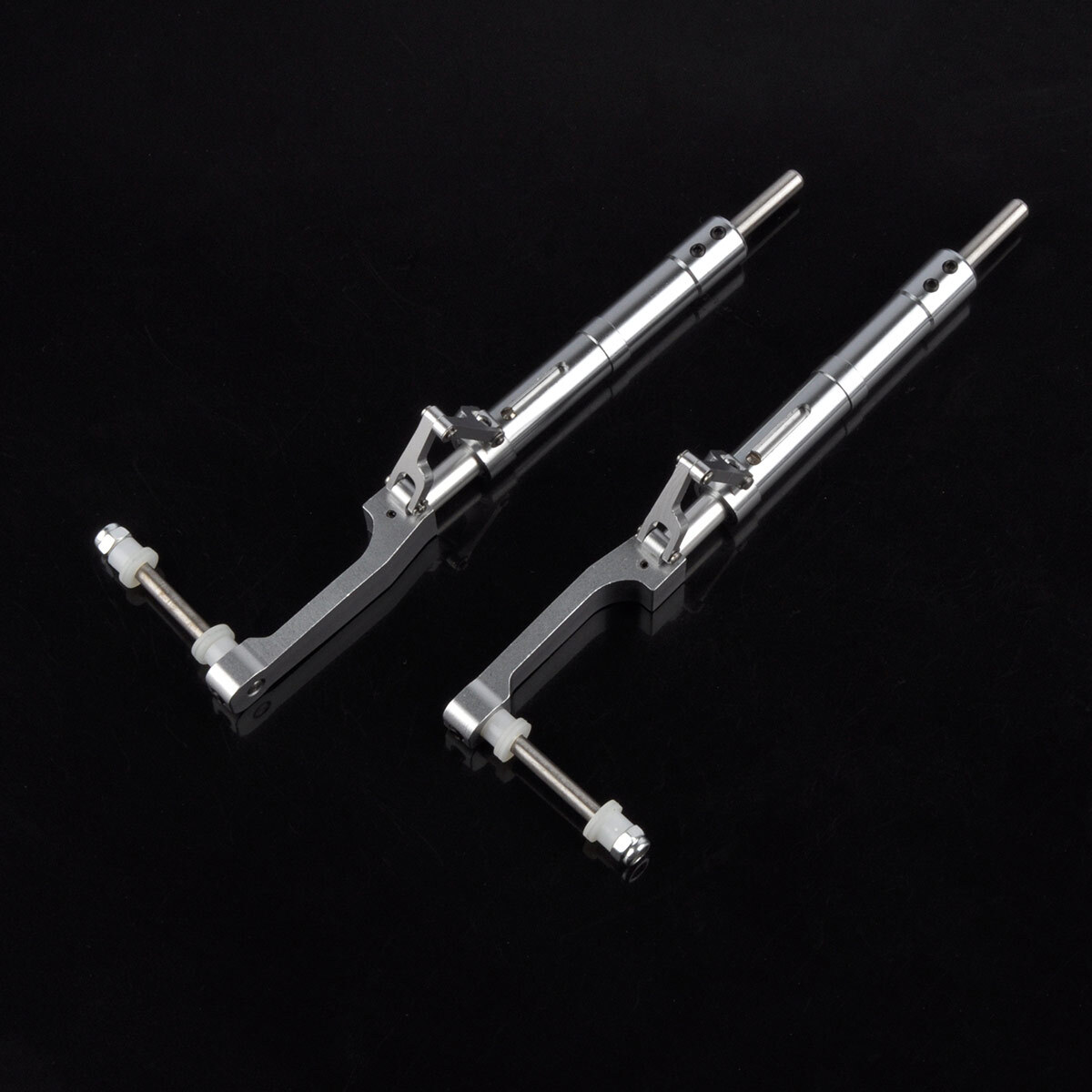 1 Set Alu Alloy Anti-Vibration Landing Gear For P57 RC Airplane ф5xD4mmx161mm