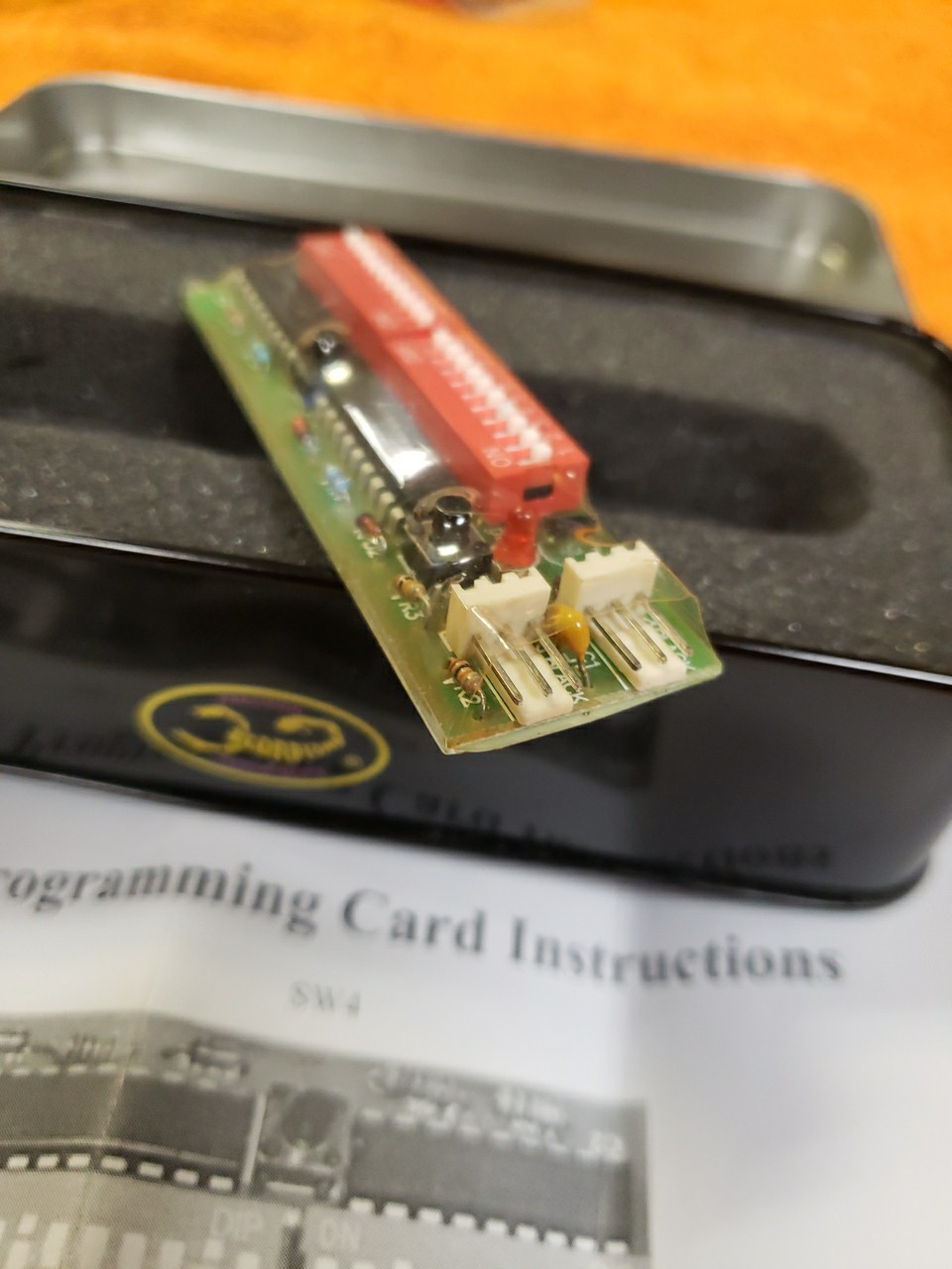 Scorpion ESC Programming Card – New! – JT25