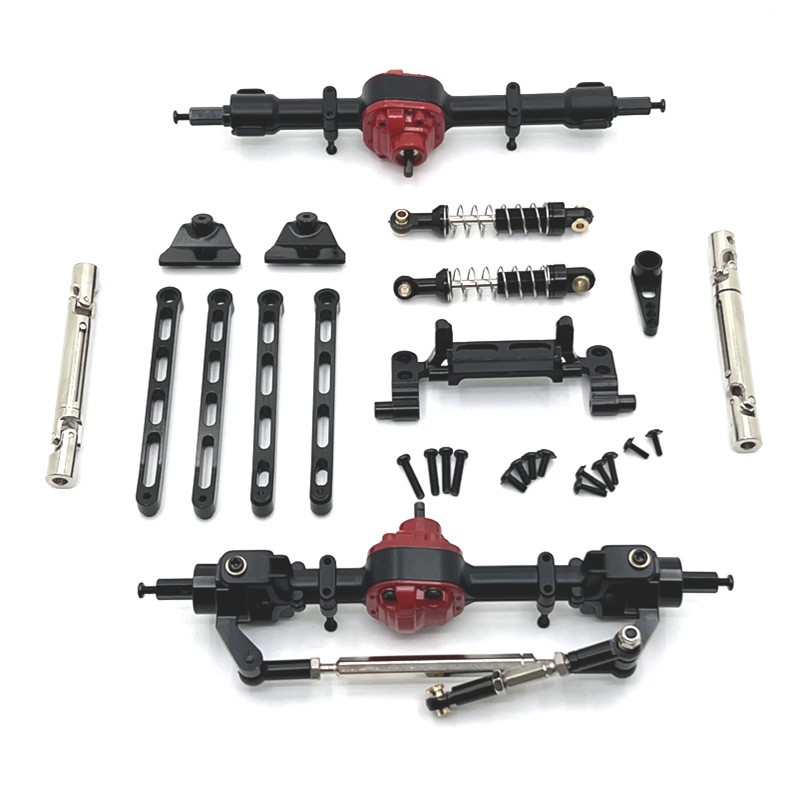 Full Car Metal Assembly Kit For 1/12 MN82 LC79 MN78 RC Upgrade Replacement Parts