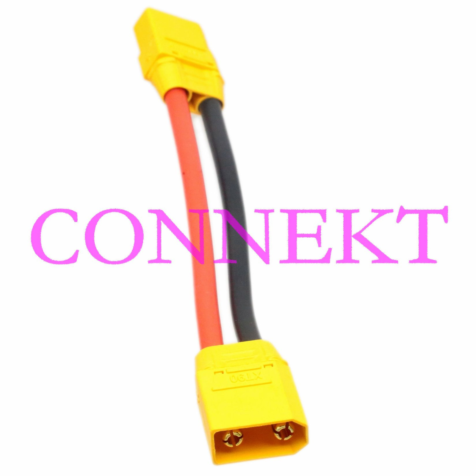 XT90-S Male to XT90-S Female Extension cable 10AWG 10CM Wire for DJI Phantom