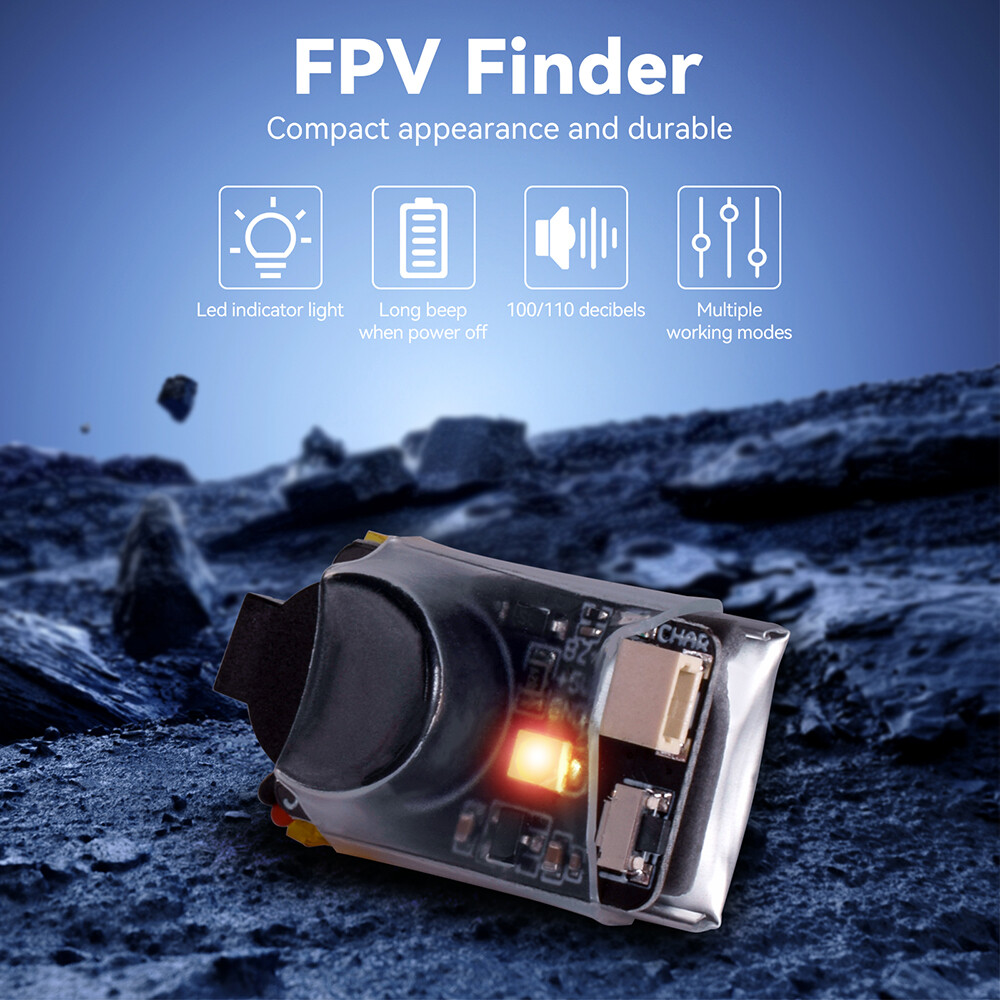 JHEMCU JHE42B JHE20B Finder RC Buzzer 5V Anti-lost 110dB Beeper for RC FPV Drone