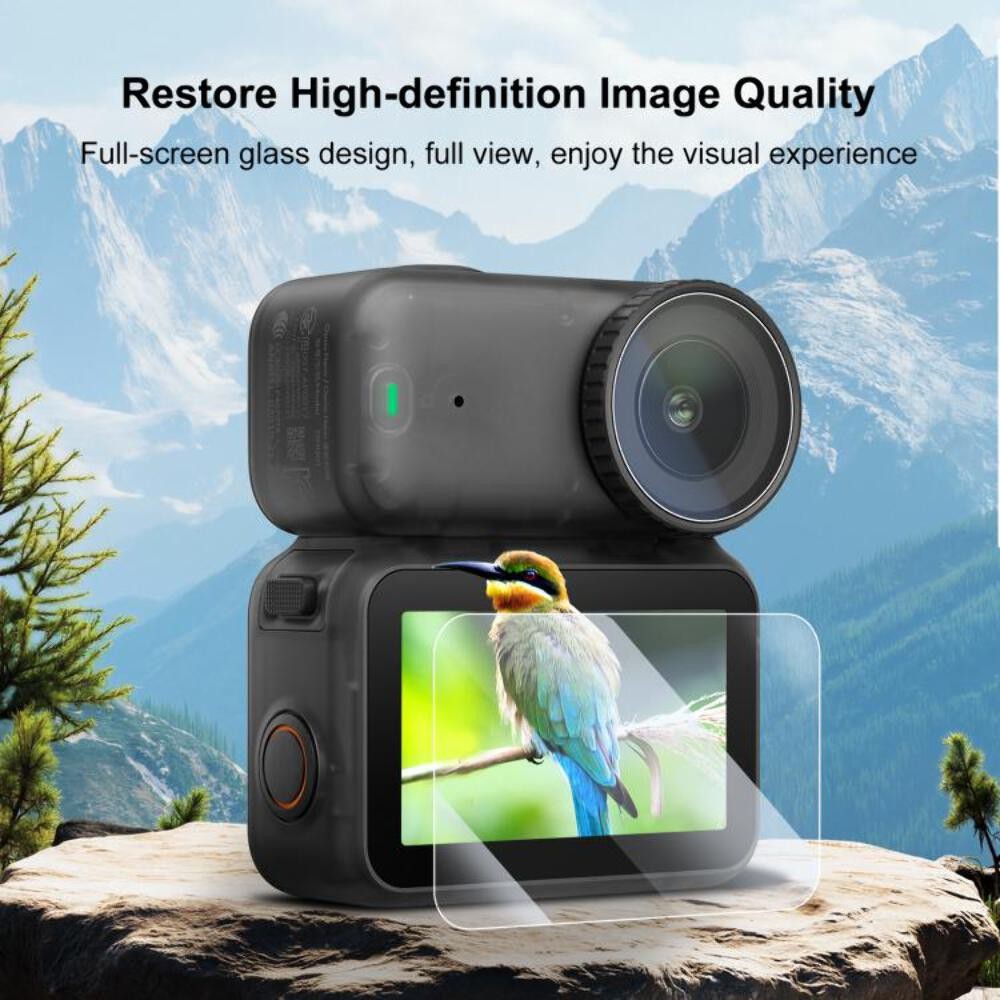 DJI Osmo Nano Tempered Glass Screen Protector & Lens Hydrogel Film