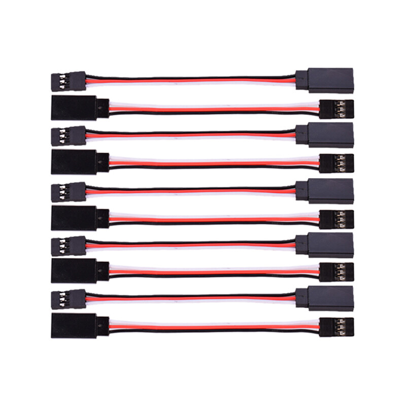 10X RC Servo Extension Lead Wire Cable For RC Futaba JR Male to Female Connector