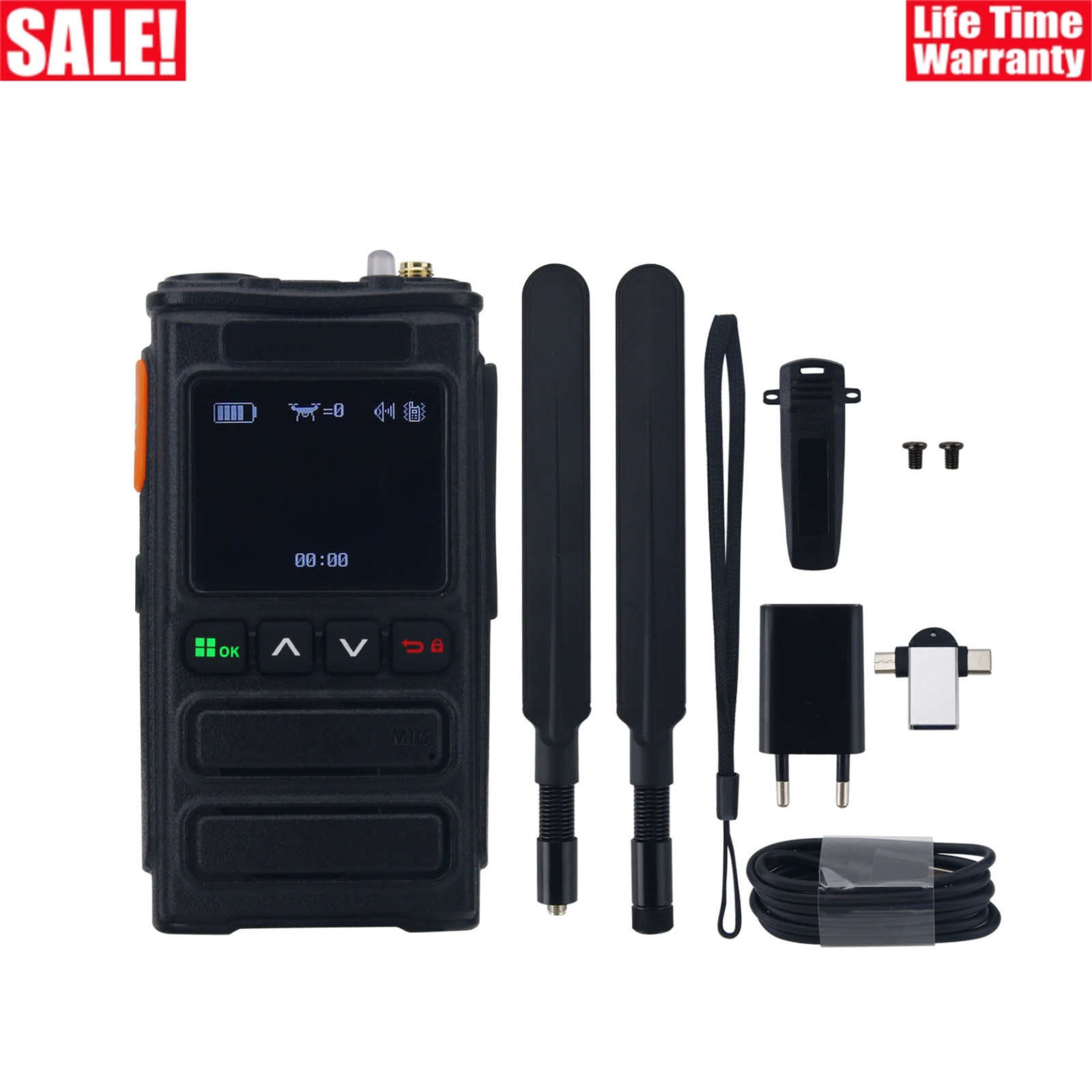 Skydroid S12 FPV Detector Drone Alarm for 0-6GHz Wireless Frequency Band Detect