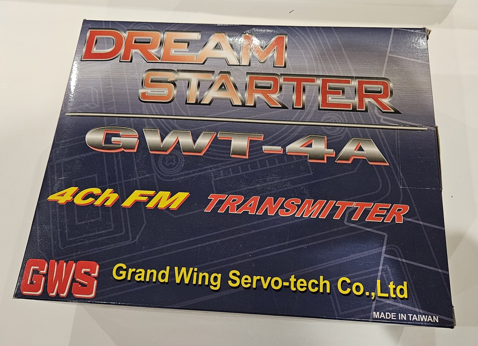 GWS Dream Starter GWT-4A 4 Ch FM TRANSMITTER – NEW in Box