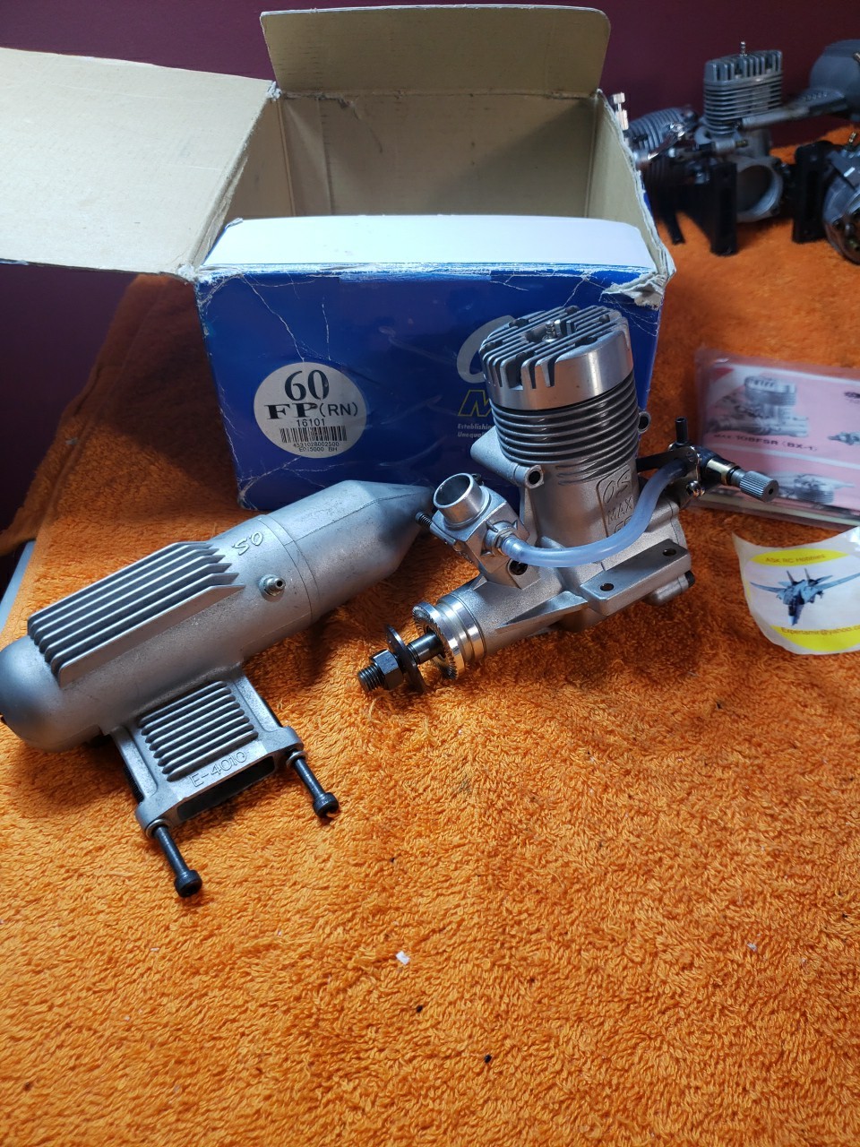 OS Engine – OS max 60 FP (RN) RC Motor – New