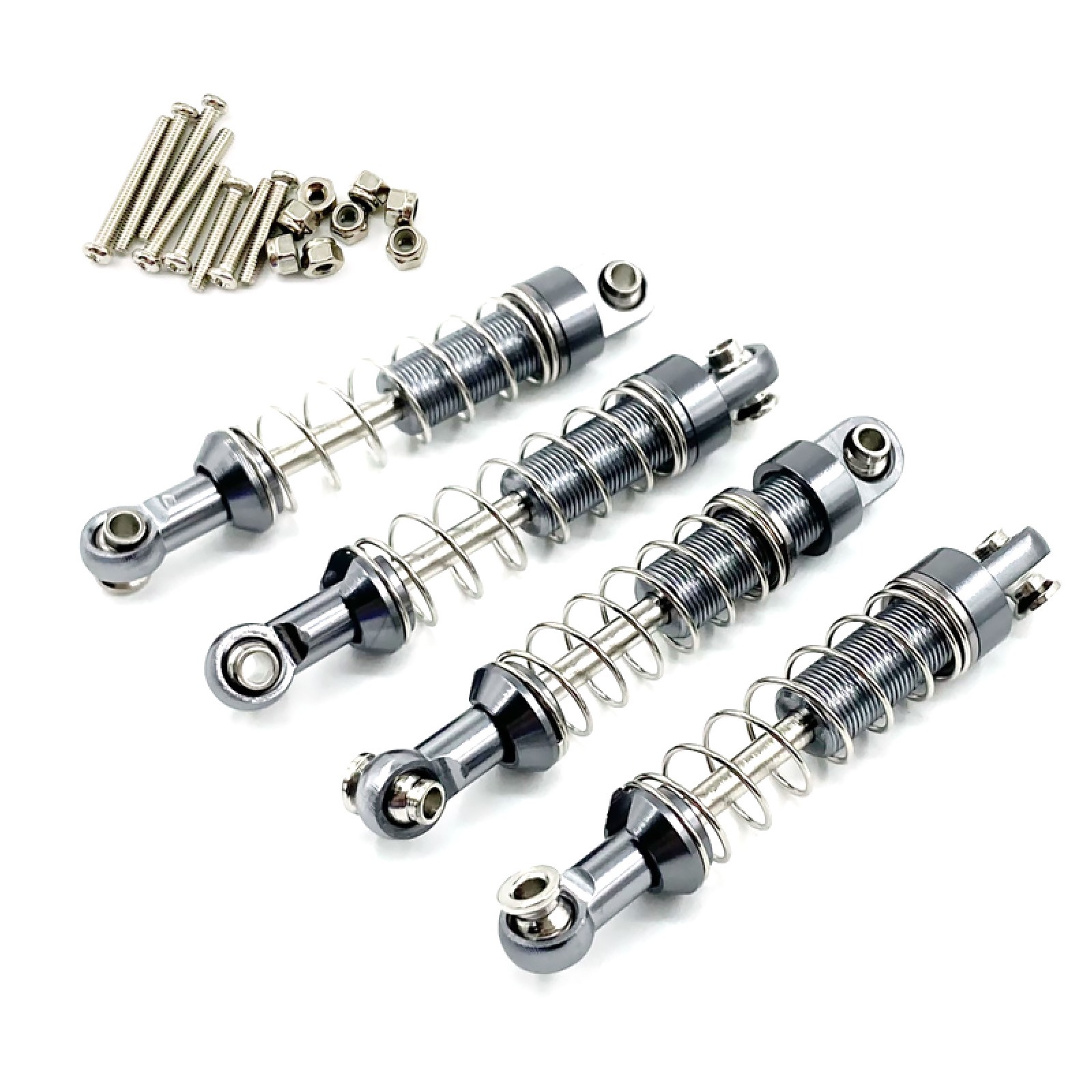 4 Pcs Shock Absorber Spring Damper For WPL 1/16 C14 C24 C34 RC Car Replacement