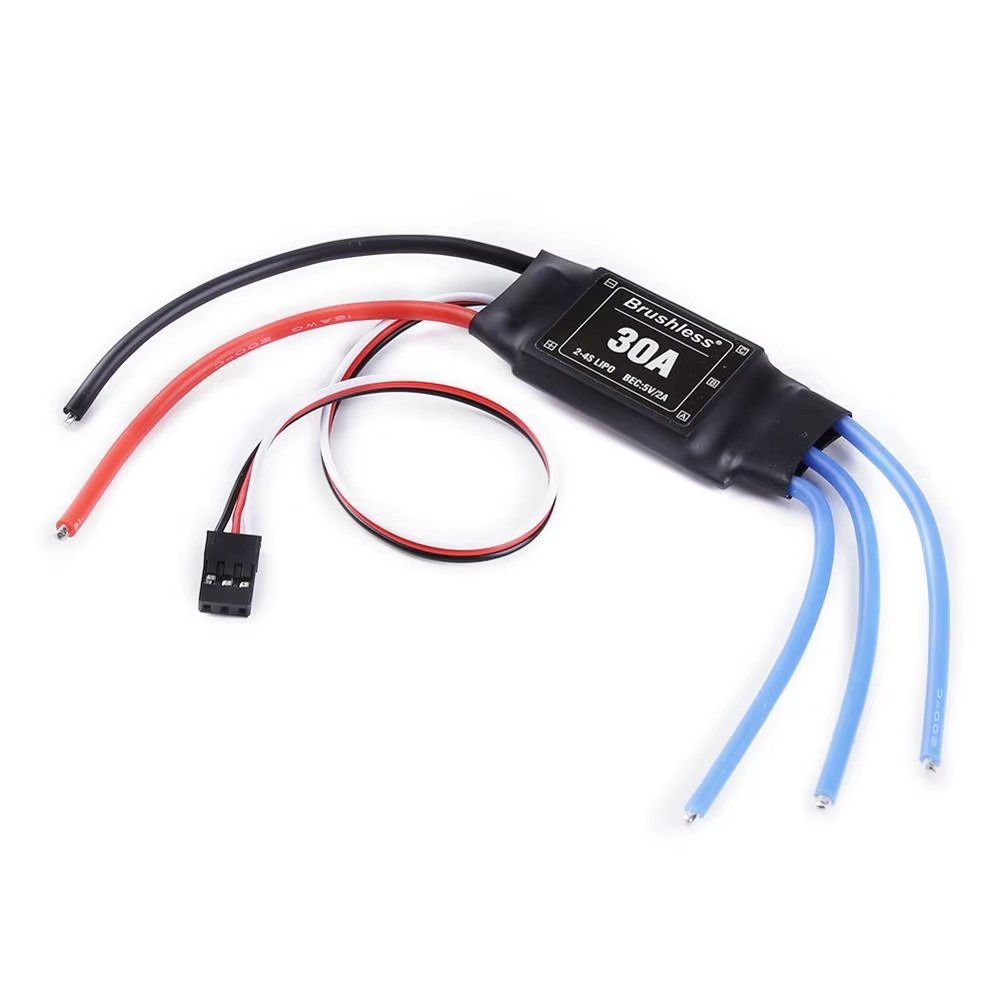 30A 2-4S Brushless Motor ESC Speed Controller For RC Plane Helicopter Aircraft B