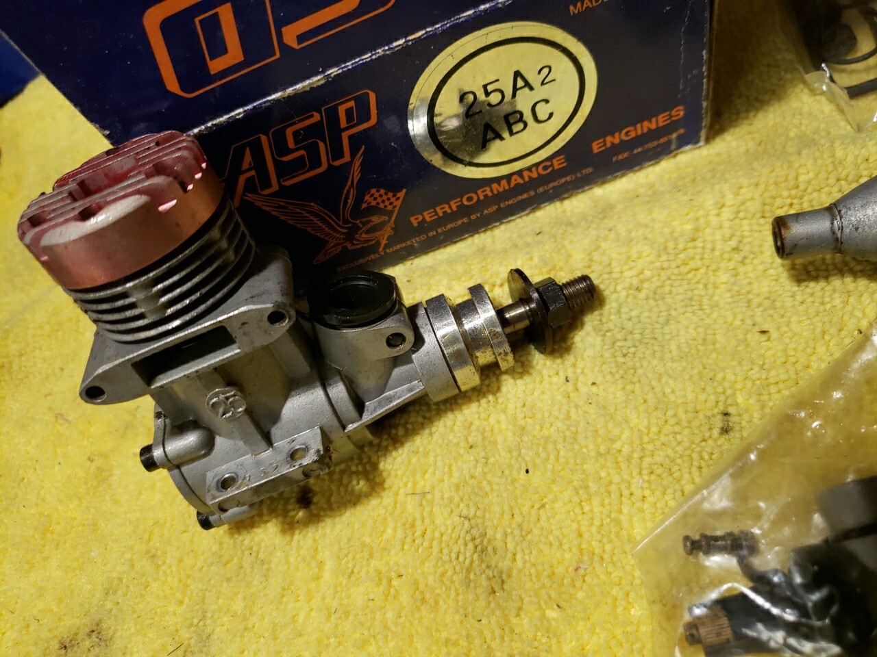 ASP Engine – ASP 25A2 ABC RC motor – Nice – 25 Size – NL24