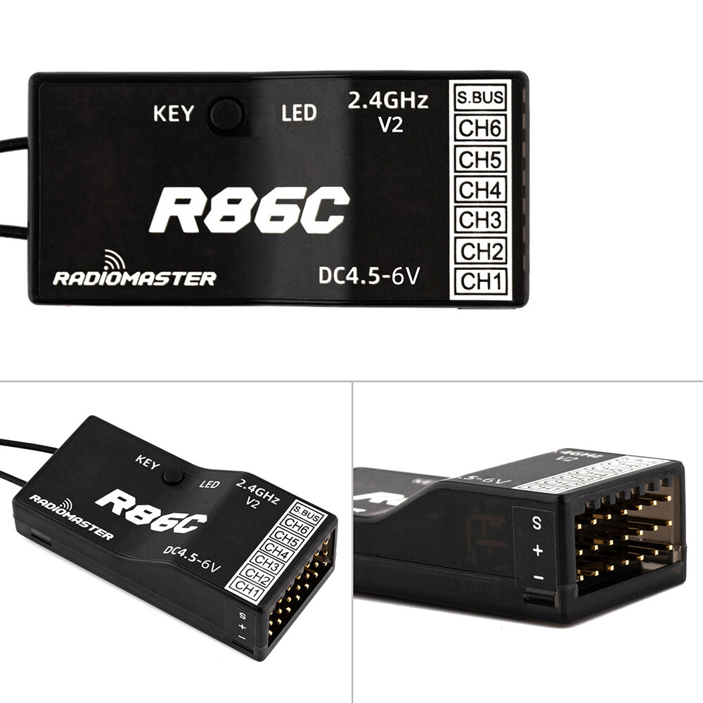 RadioMaster R81 R84 R86 R86C R88 R161 R168 2.4G Nano Receiver FrSky for RC Drone