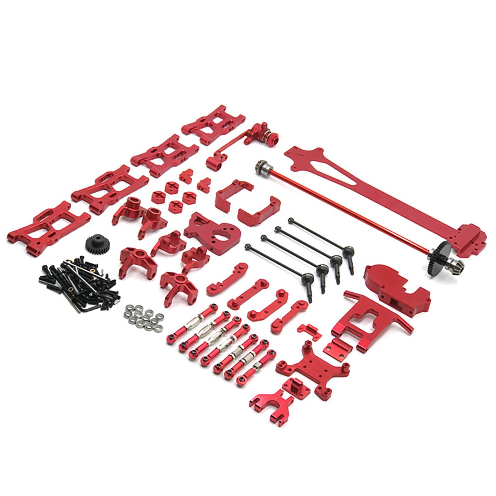 New Full Metal RC Truck Upgrade Patrs Kits For Wltoys 124016 124017 1/12 RC Car