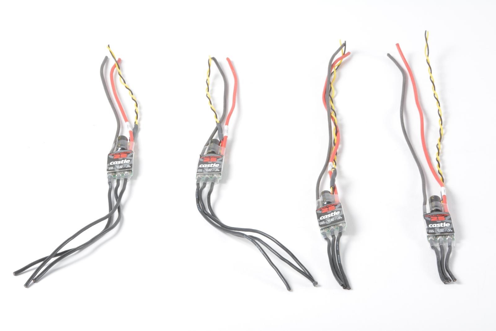 Castle Creations Multi-Rotor ESC 25 with Onboard BEC (LOT OF 4)