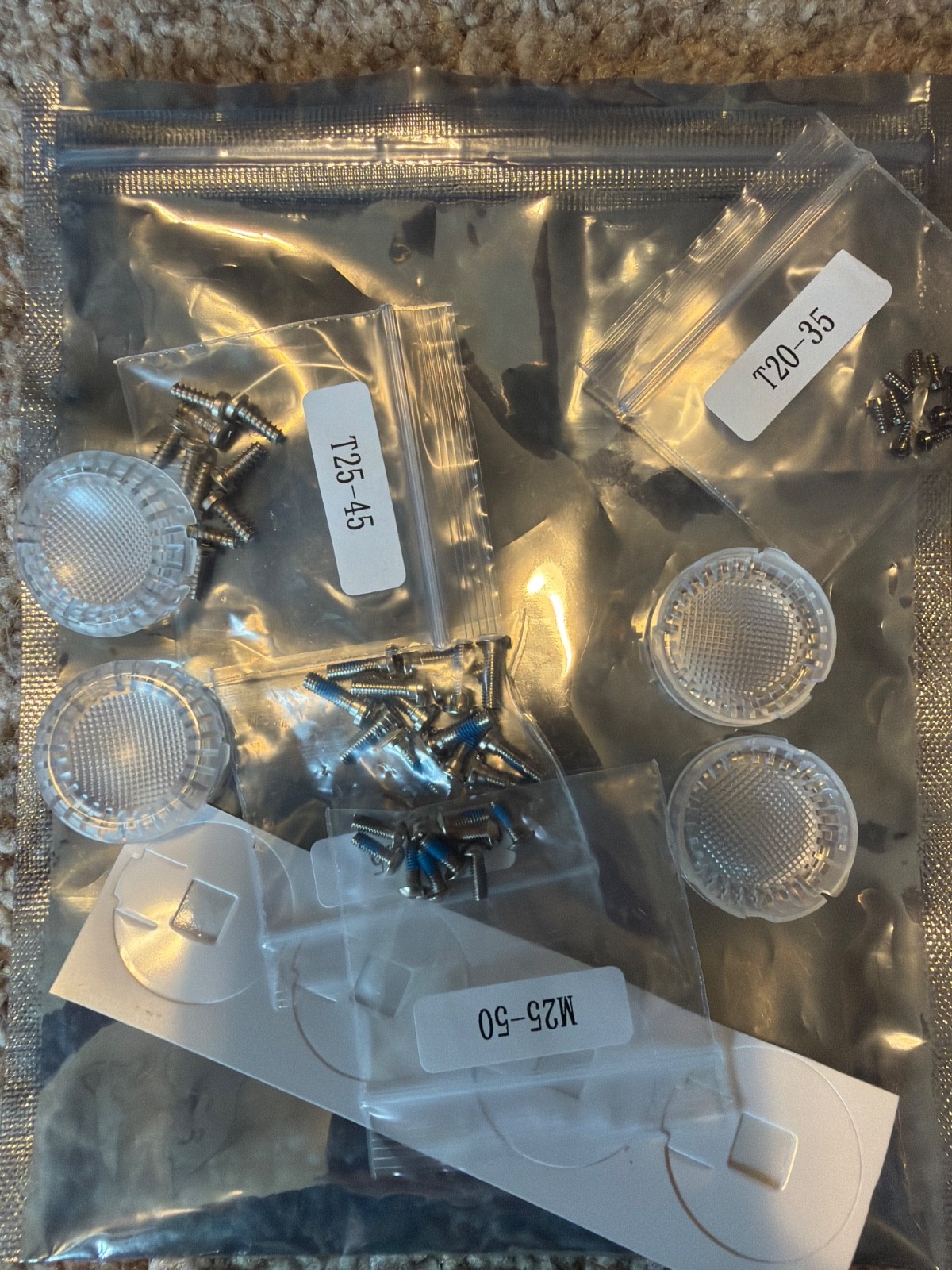 DJI Phantom 4 Parts LED covers Screws