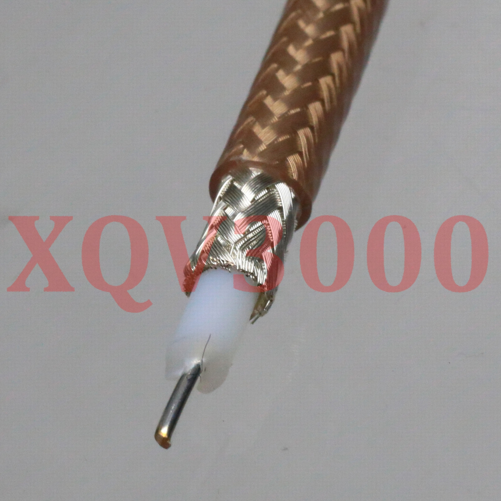 RG142 8inch RF pigtail PL259 UHF male plug pin to RP*SMA male straight Cable