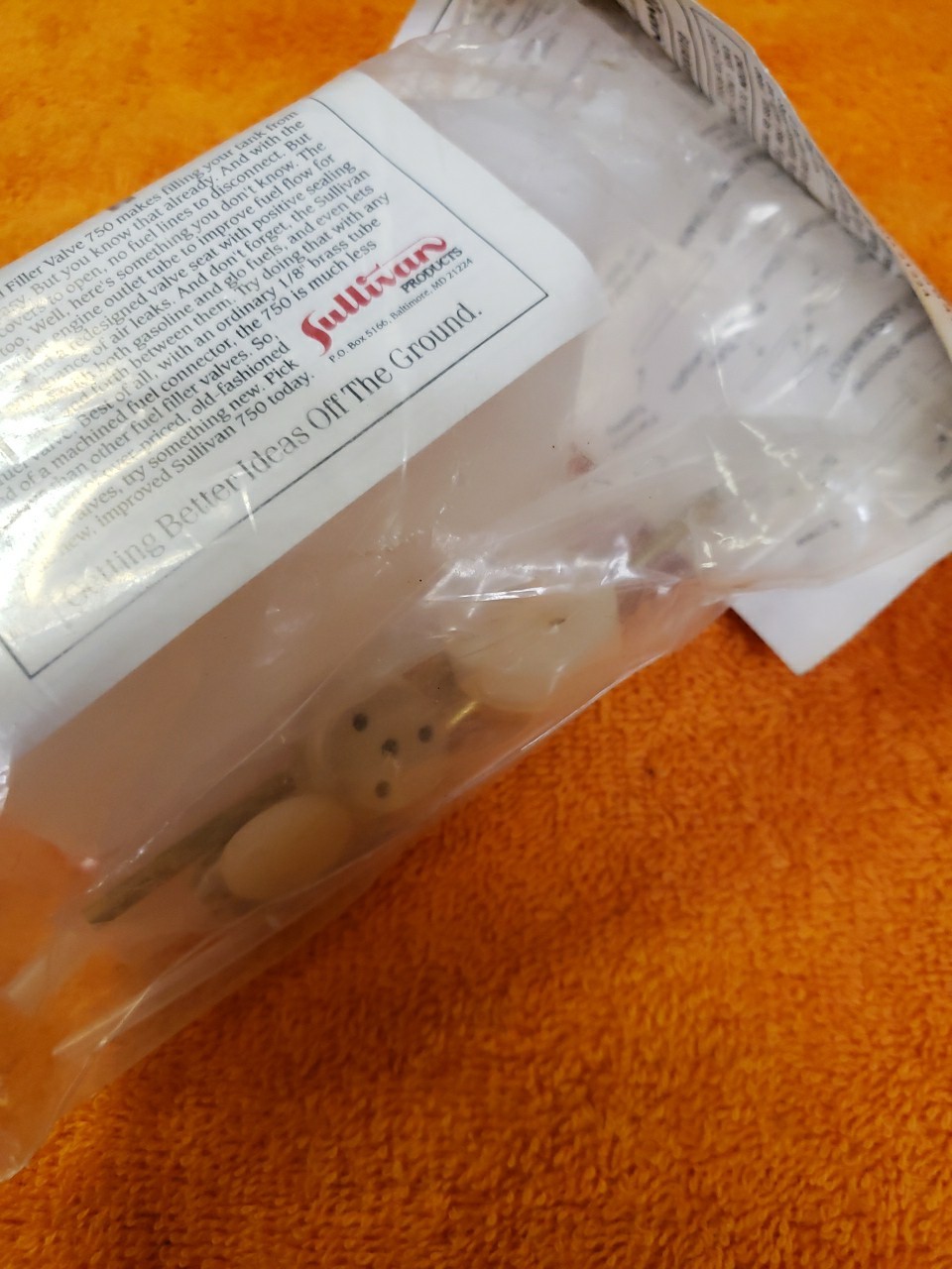Sullivan Tank Fuel Tank Rectangular Style – 7 Oz/207cc RT-7 New – No 383 – P26