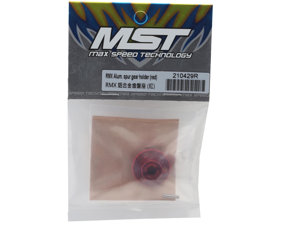 MST RMX 2.0 Aluminum Spur Gear Holder (Red) [MXS-210429R]