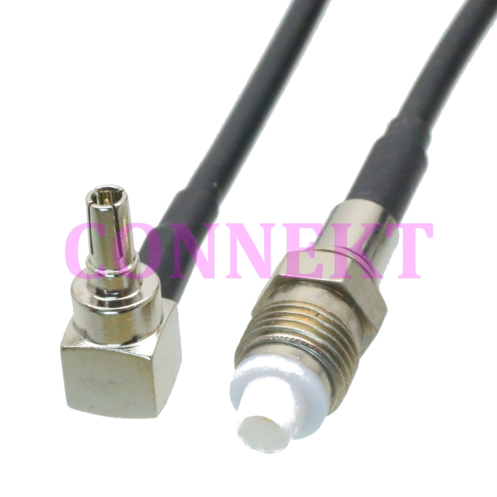 CRC9 male right angle to FME female jack RG174 cable pigtail for 3G modem