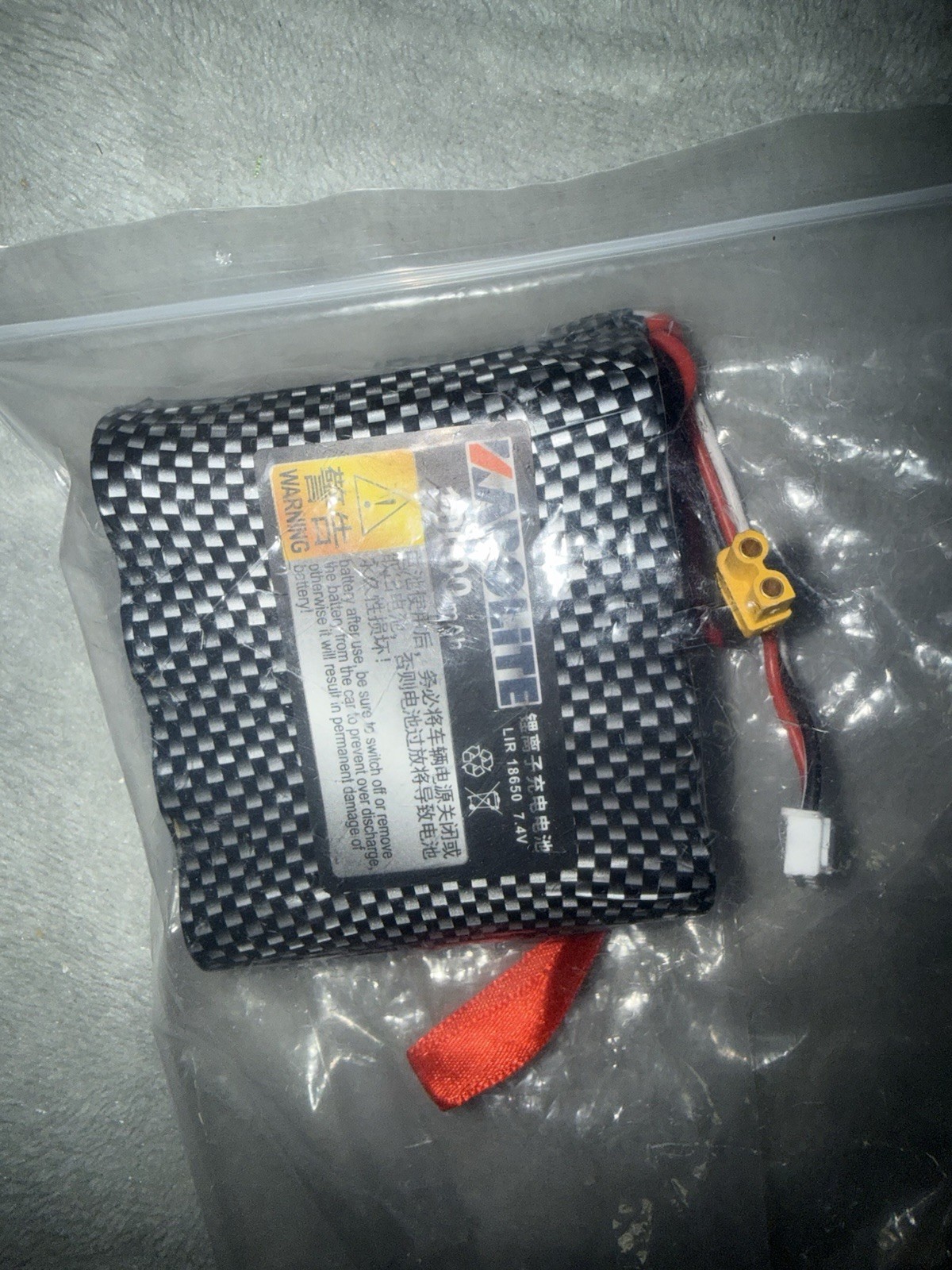 Battery for Kabolite K961 K962 RC 2S 7.4V 10000mAh