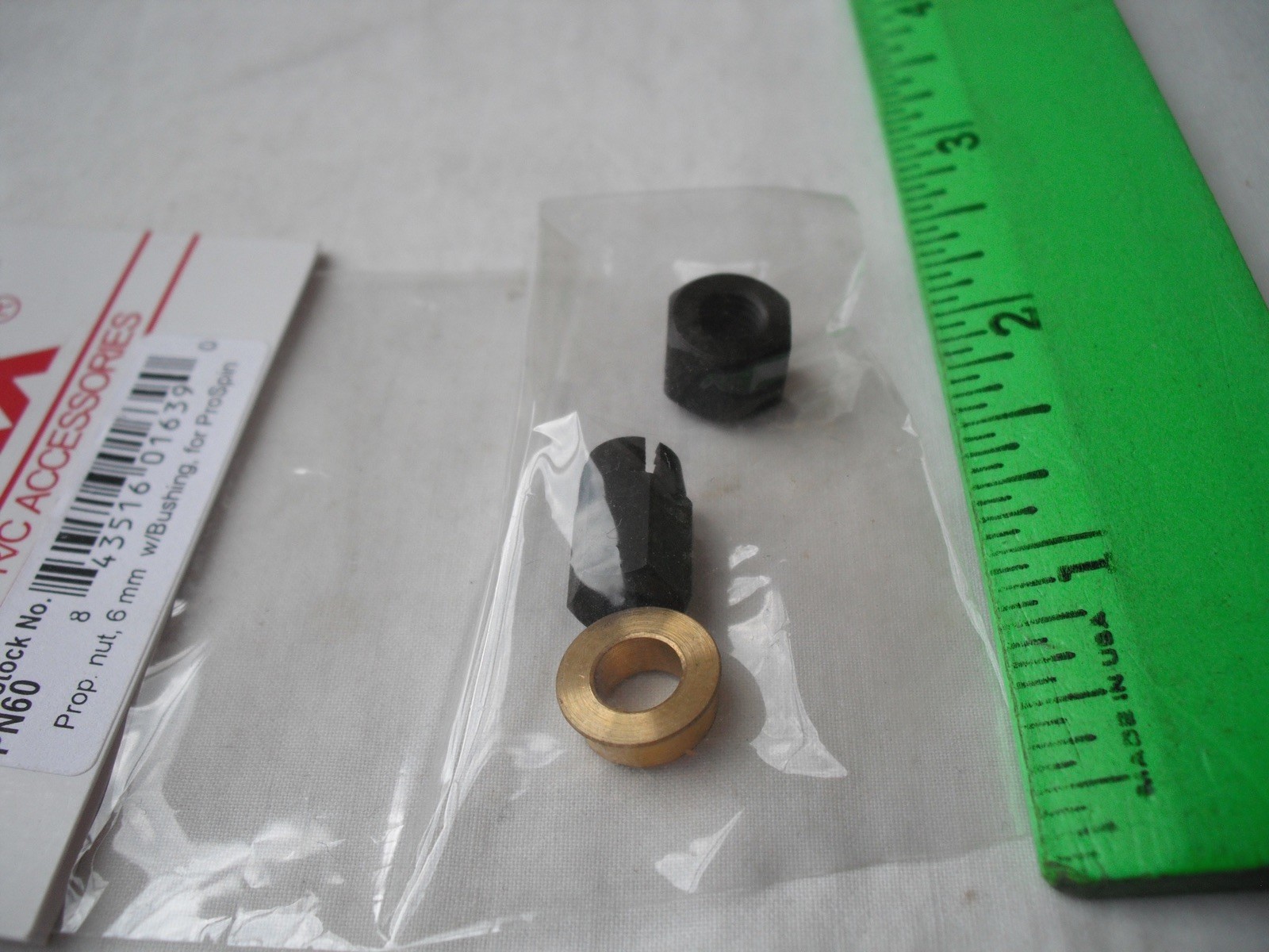 Maxx Products Mpi PN60, Prop. Nut, 6 mm, Bushing, ProSpin, RC R/C Plane Airplane