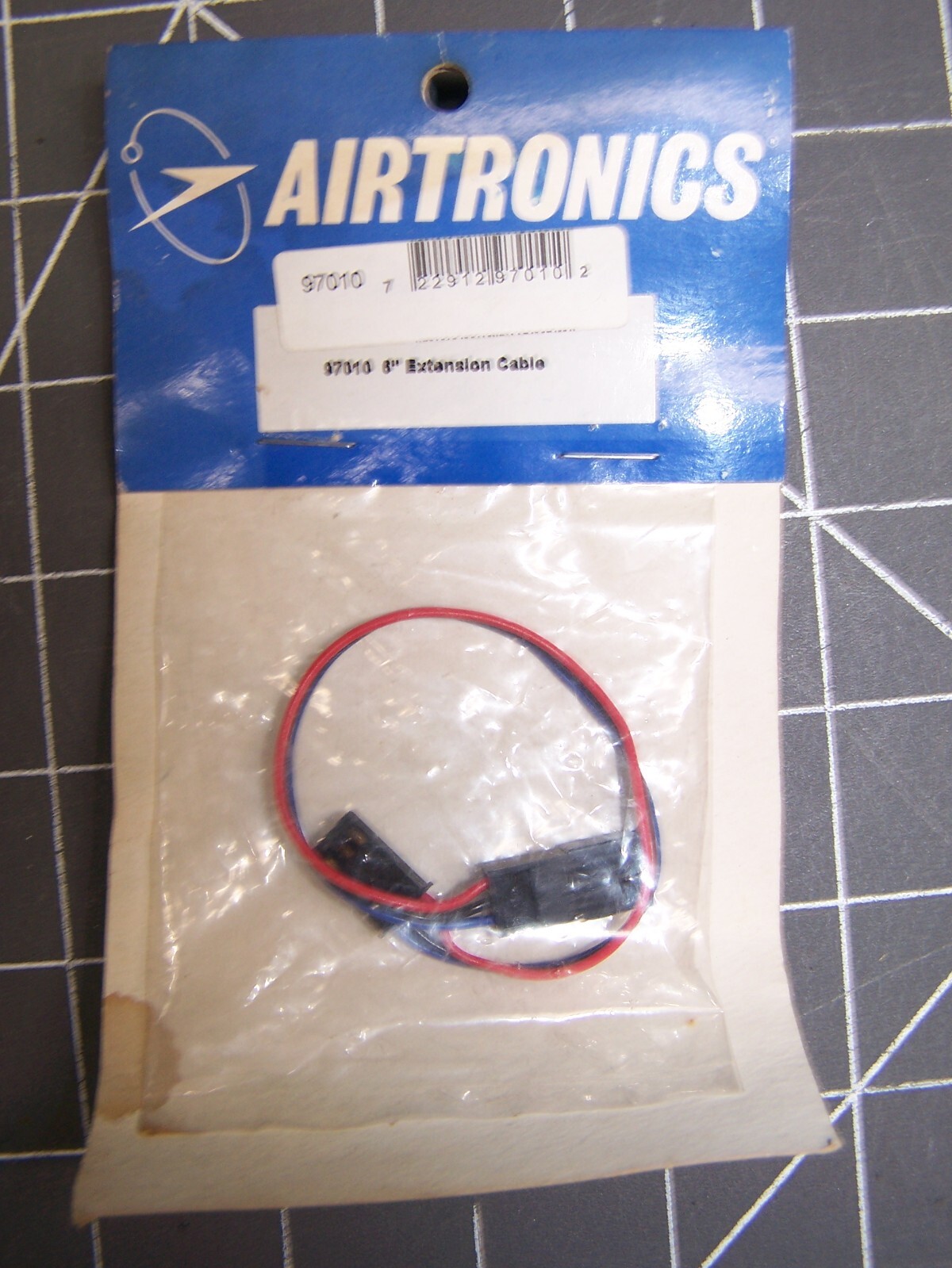 AIRTRONICS 6″ Extension Cable #97010 New Old Stock