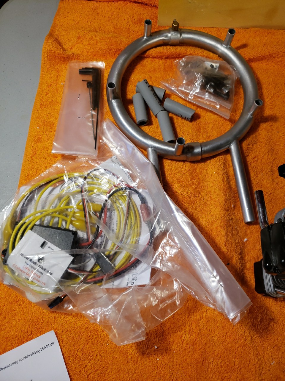 SC Engine – SC FS400AR – 5 Cylinder 64cc Size 4 Cycle RC motor – New – KIK25
