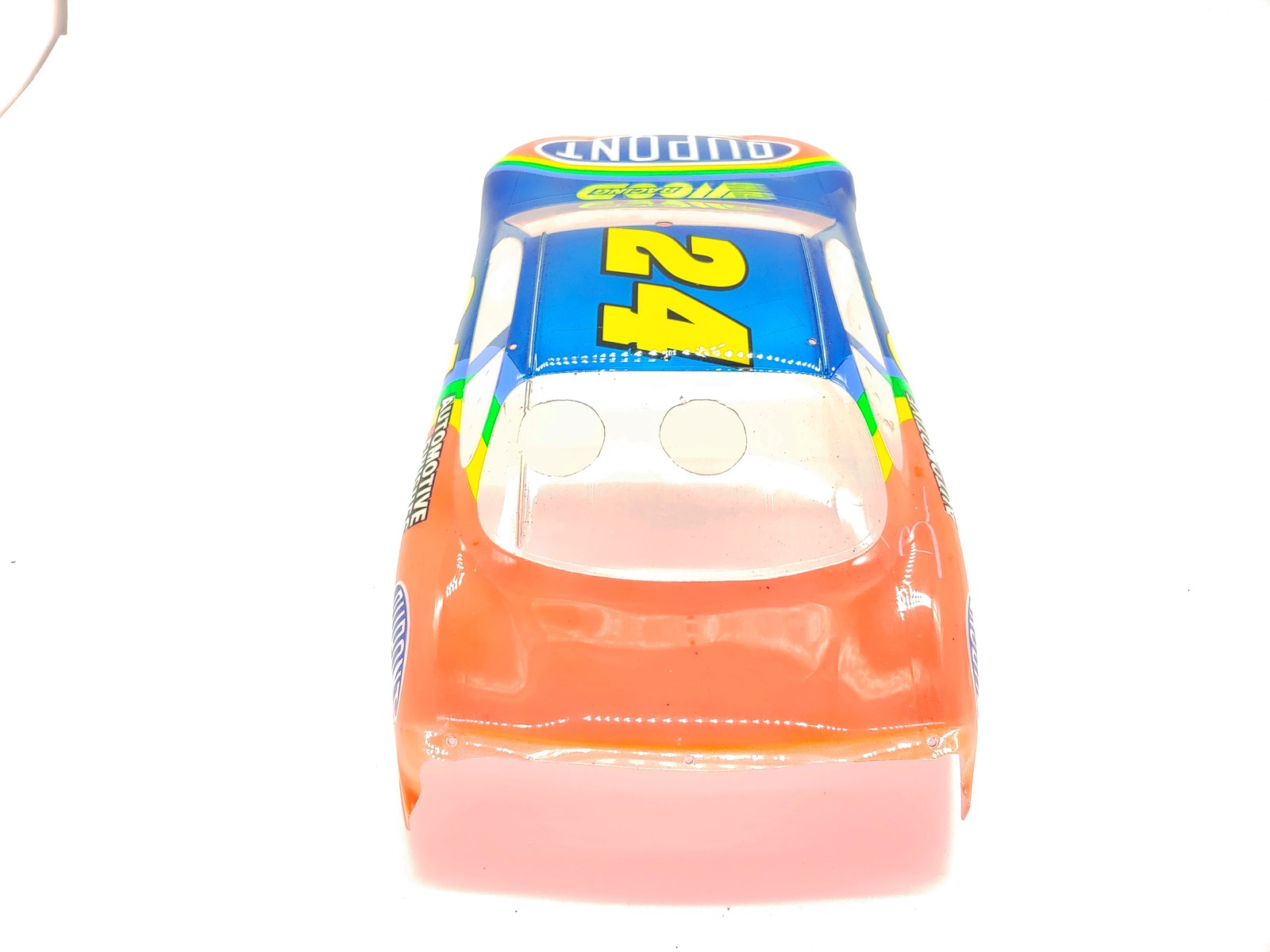 Vintage Wood Racing 1/10 RC Pan Car Body: CUSTOM PAINTED JEFF GORDON DUPONT #24
