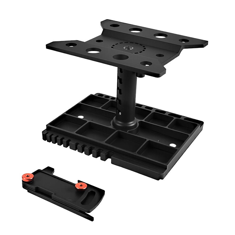 9IMOD RC Car Repair Stand Work Station w/Angle Ruler For 1/16 1/18 1/20 RC Car