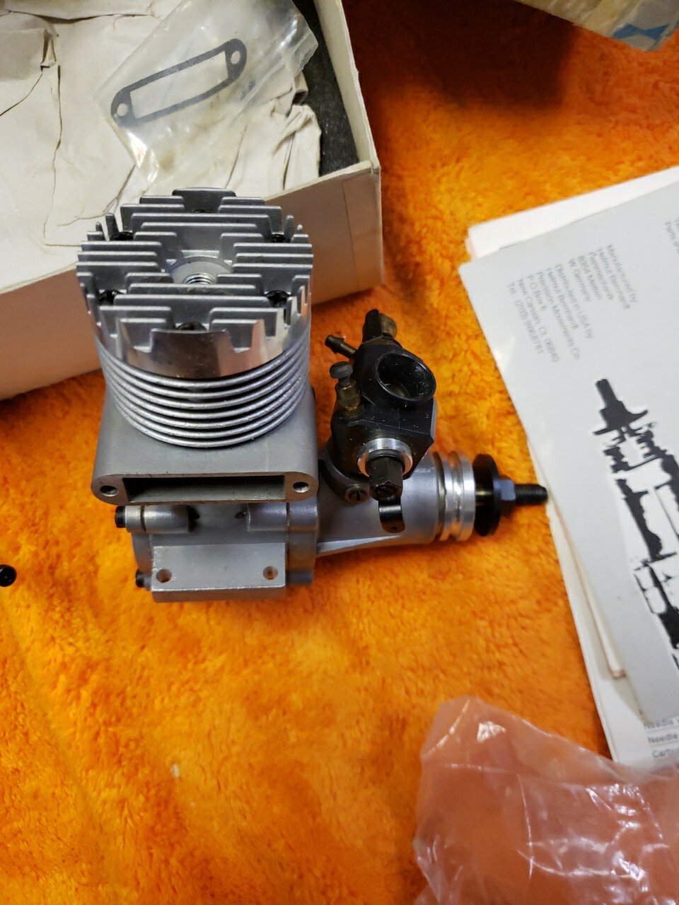 HB Engine – HB 61 RC W/HB Carb – Made in Germany – New