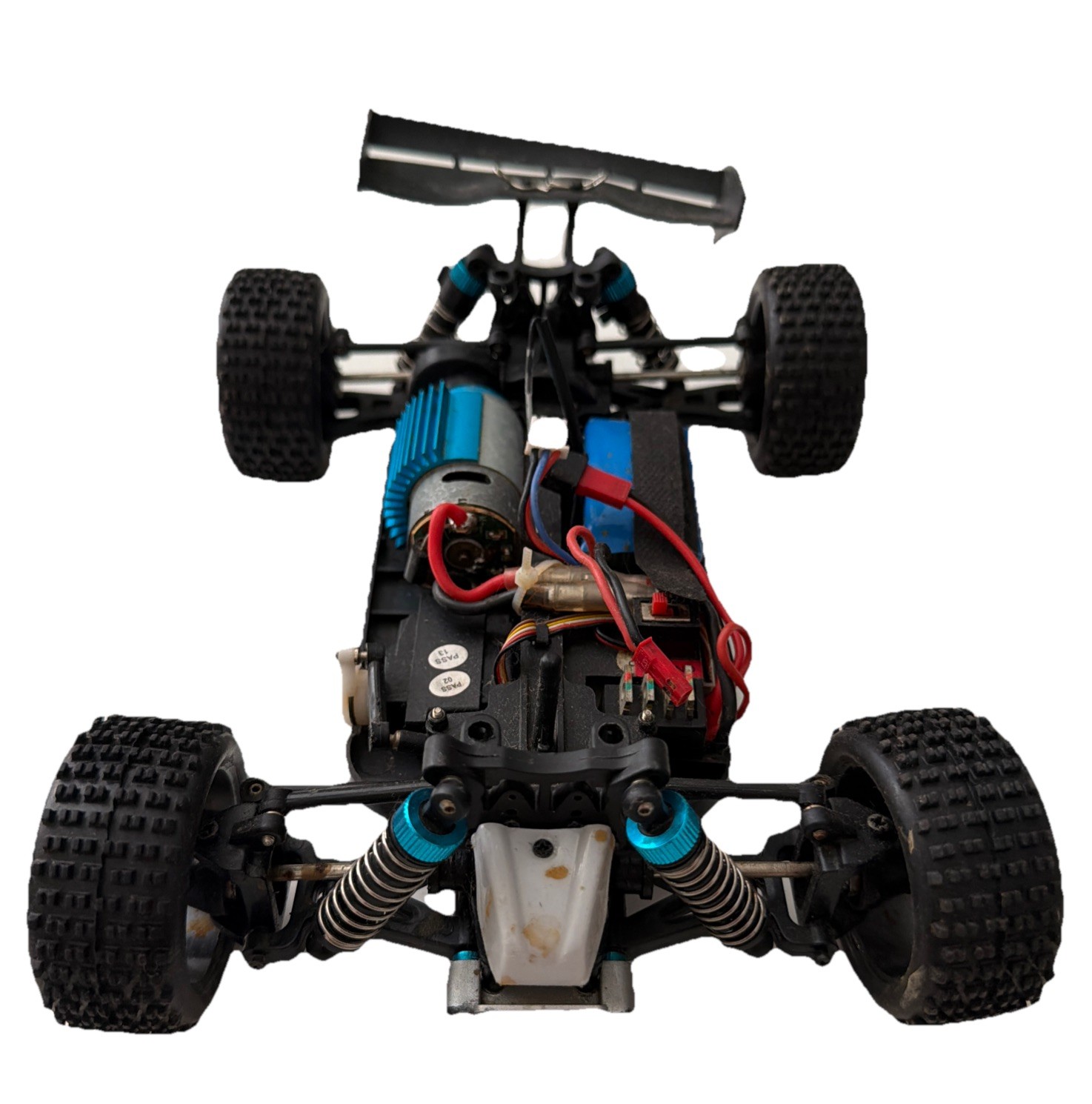 WLtoys A959 1/18 RC Truggy Chassis – USED FOR PARTS OR REPAIR