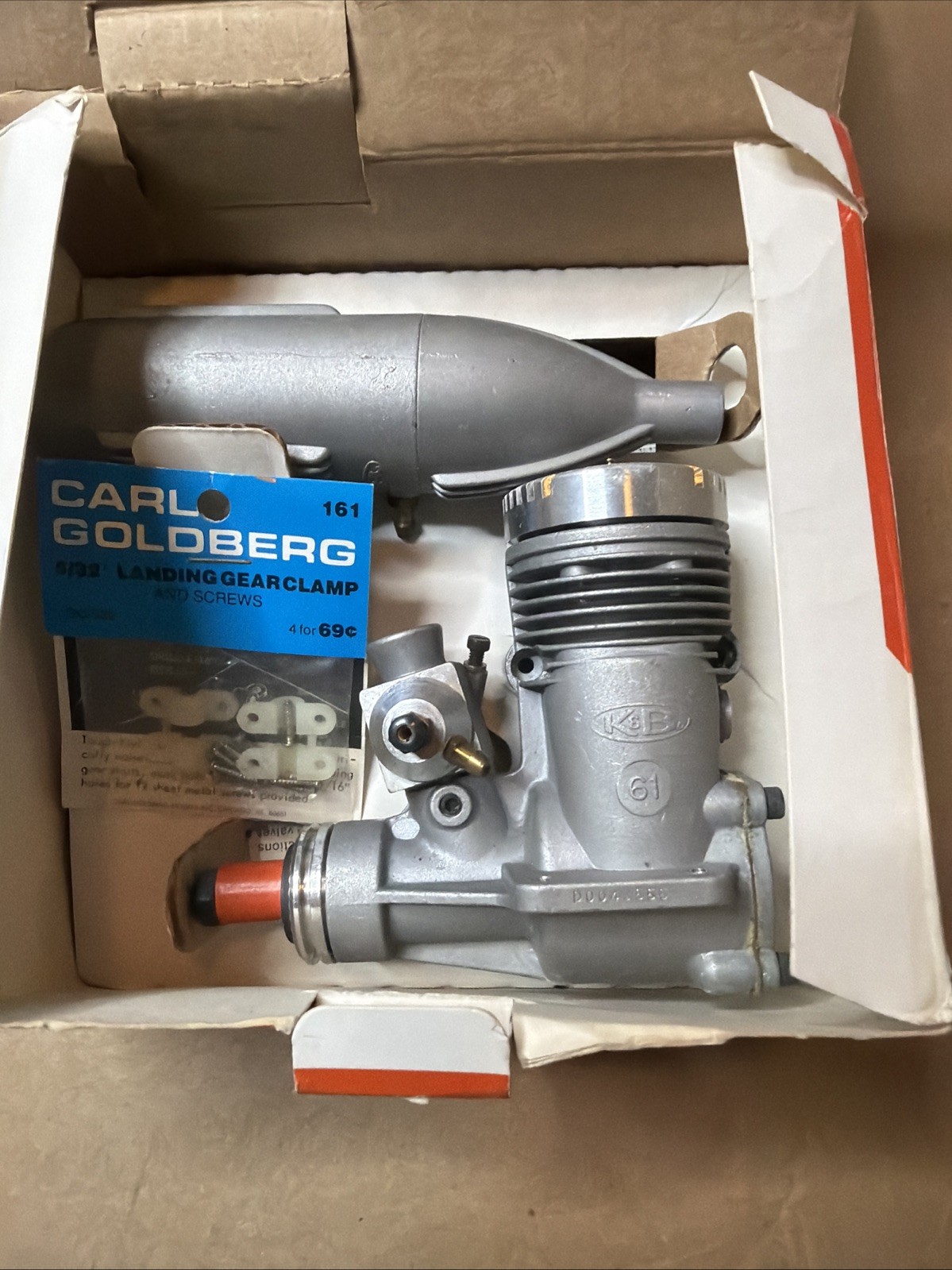 K&B Engine – K&B .61 RC MOTOR – NJ23 No 6550 – New