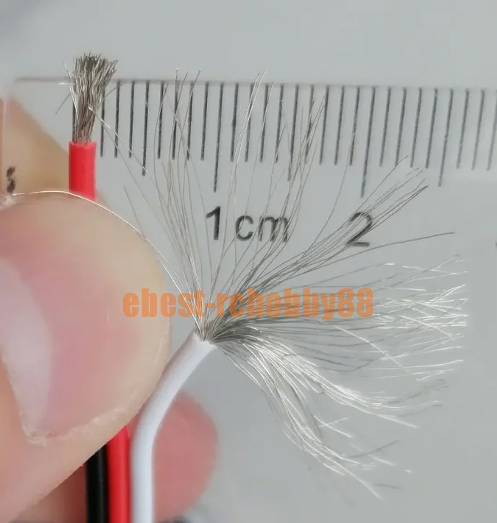 50 pcs DIY-JR Male Servo Plug 150MM 20AWG 100Cord Tail Pigtail Connector Cables