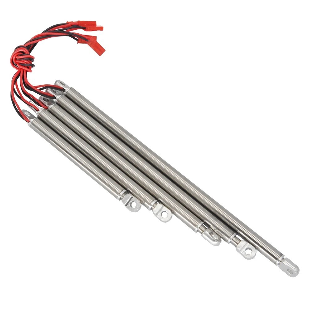3-9V Metal Electric Push Rod Simulation Cylinder 30-130mm RC Car Excavator DIY