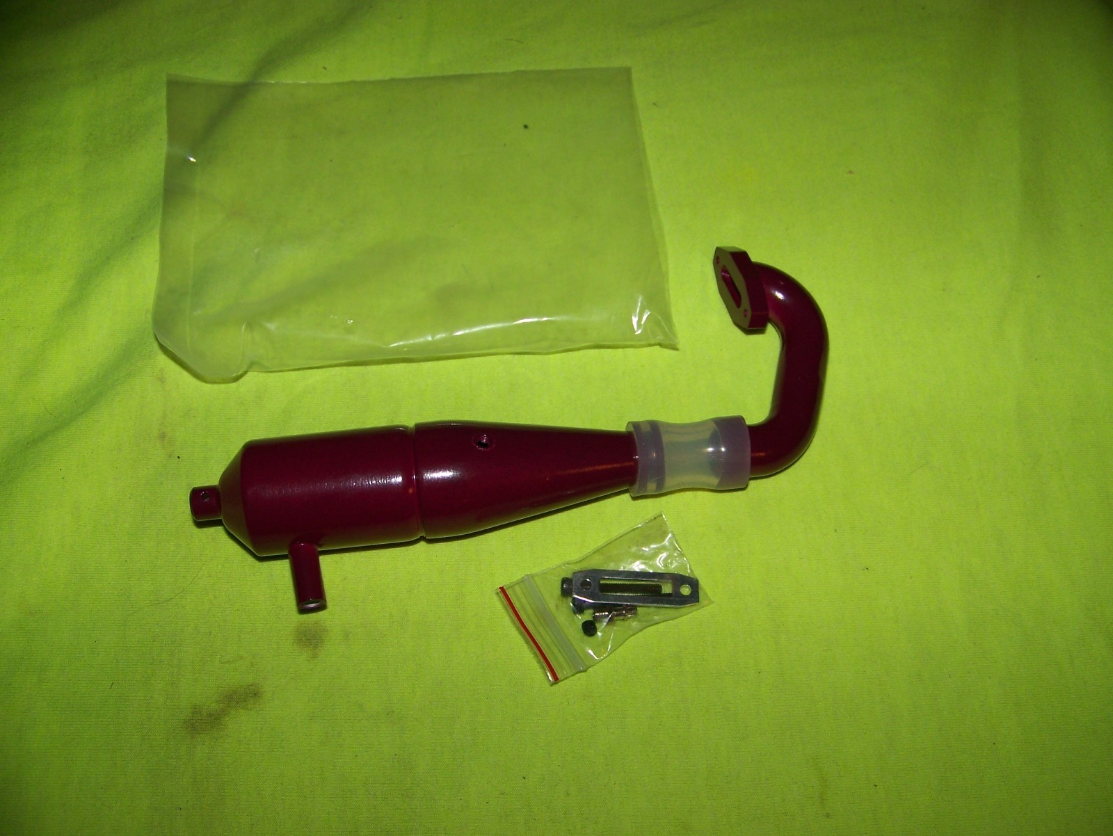 traxxas nitro 4tec hpi rs4 2 purple aluminum pipe rc monster car parts ofna ob4