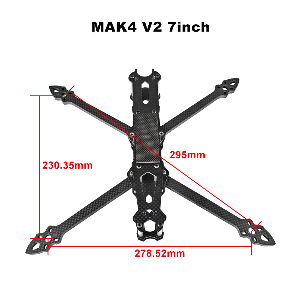 9IMOD Carbon Fiber FPV Freestyle Frame Kit Drone Fram 7/8/9/10/13/15inch DIY