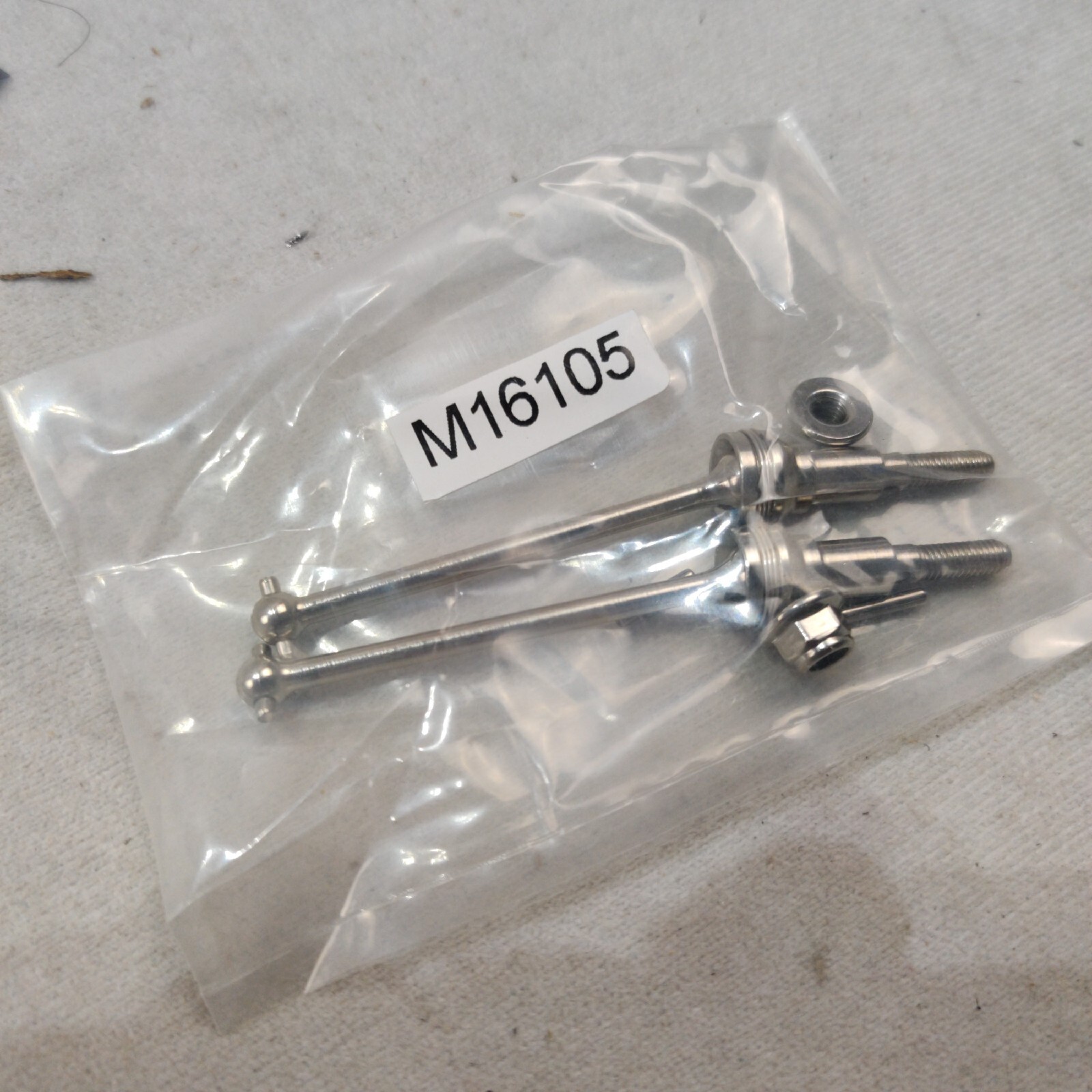 GDOOL Spare Parts Upgraded Metal Aluminum Drive Shaft M16105 for 1:16 16889
