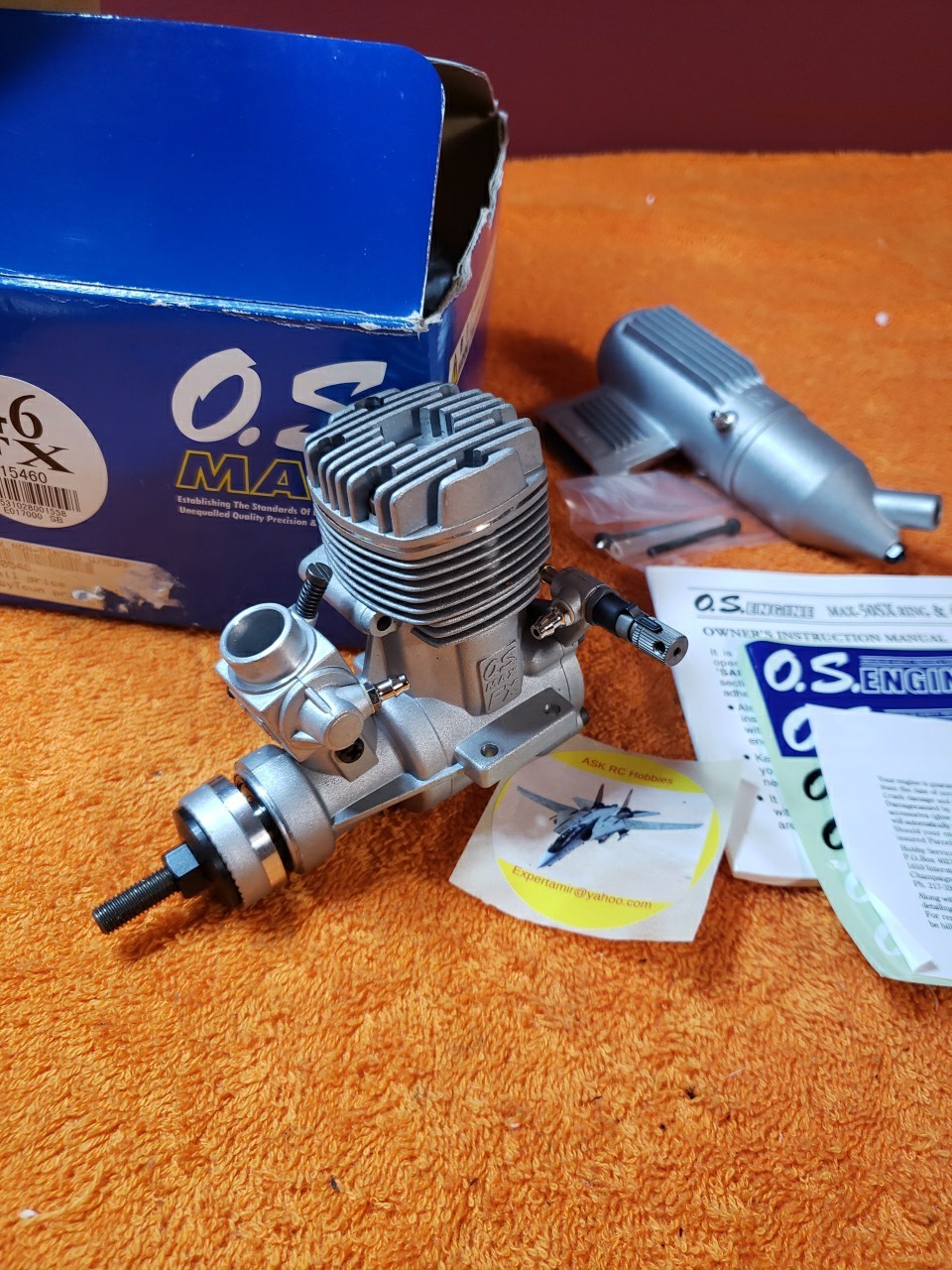 OS Engine – OS Max 46 FX RC Motor – New