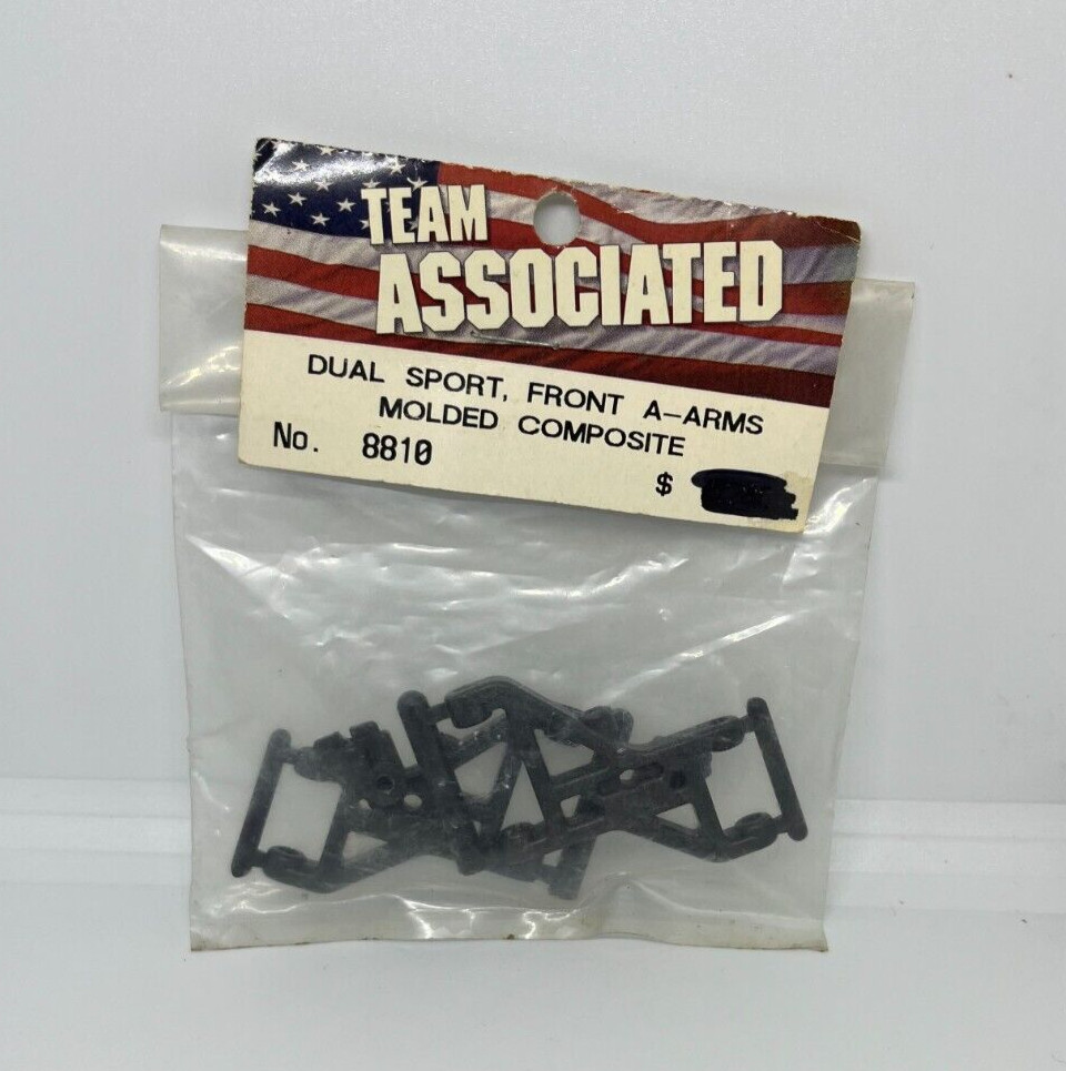 Team Associated 8810 Front A-Arms Molded Composite for RC10DS NIP RC