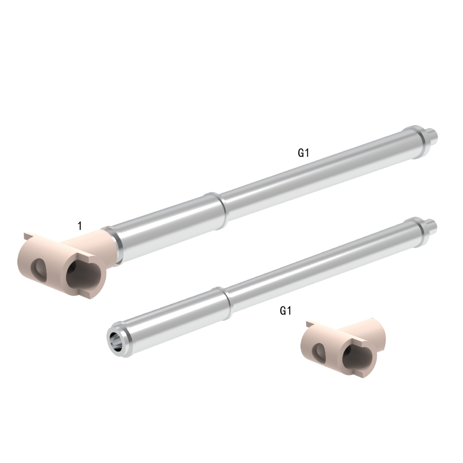 1/35 US M48A3 Patton Heavy Tank Metal Gun Barrel+Shells Kit for Tamiya 35120 G