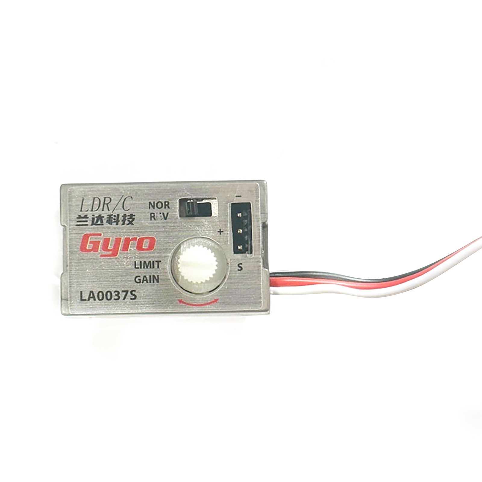Mini Gyro Gyroscope For WPL D12 1/10 RC Car Drift Racing Car Steering Gear Drift