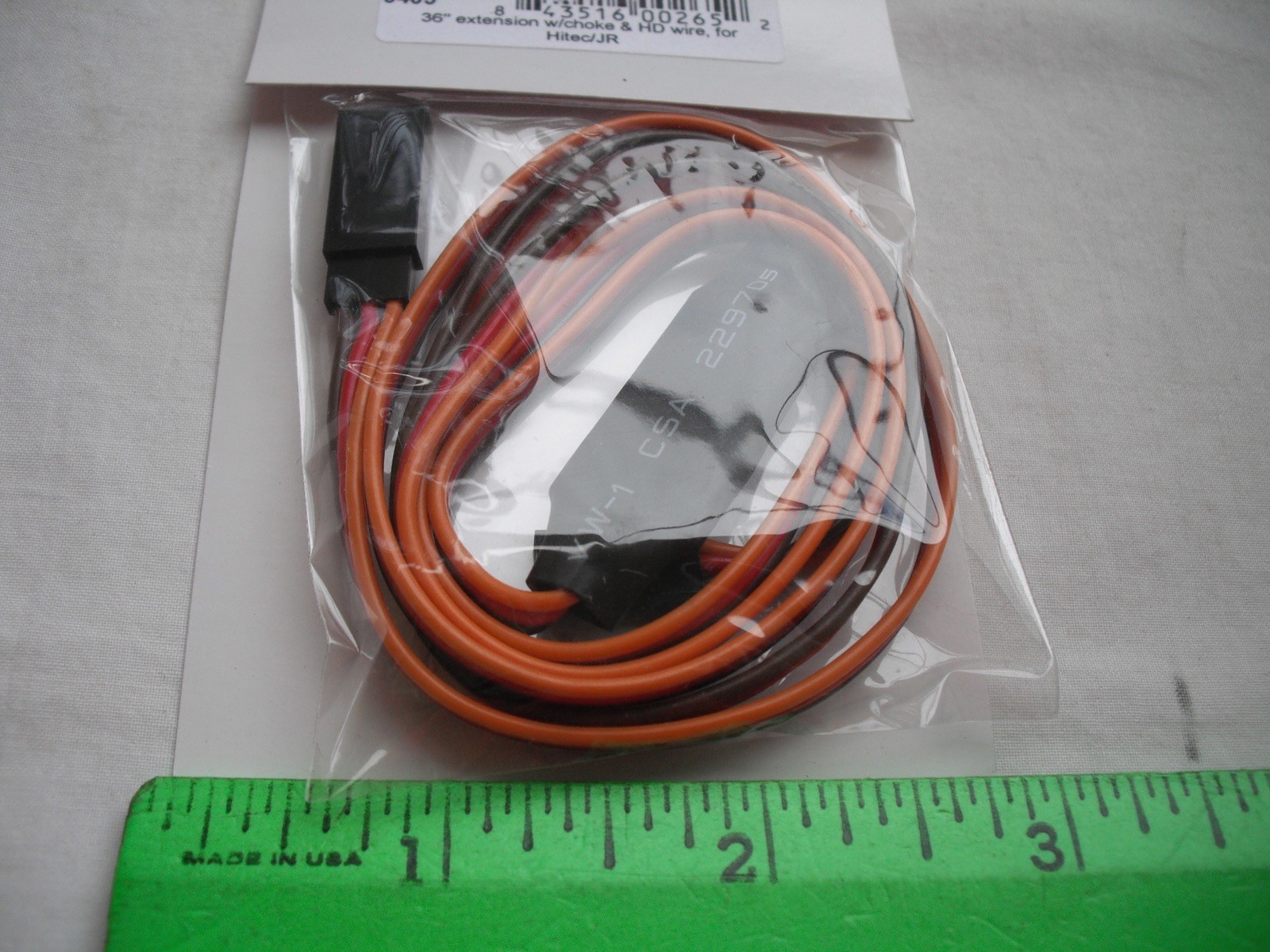 Maxx Products Mpi 3485, 36″ Extension, Choke, HD Wire, Hitec/JR, Cable,R/C Plane