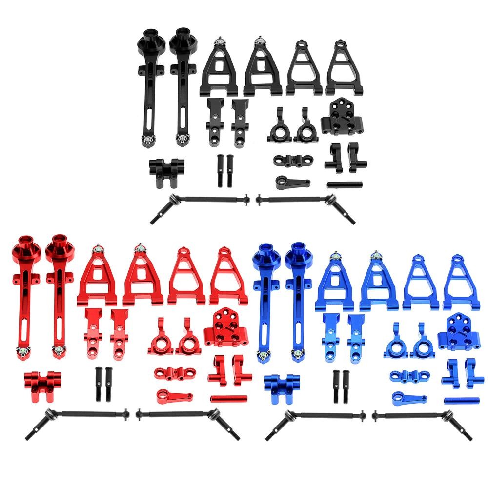 Full Metal Upgraded Parts Set For Tamiya BB01 BBX BB-01 1/10 RC Car Replacement