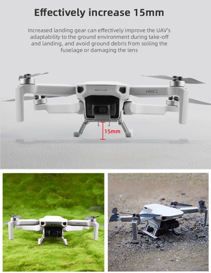 Foldable Landing Gear Portable Extension Leg For DJI Mavic Mini /Mini 2 /Mini SE