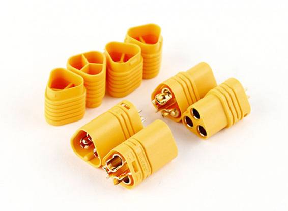 10 Pairs MT60 3.5mm Motor Plug Connector Set for RC Multicopter Quadcopter
