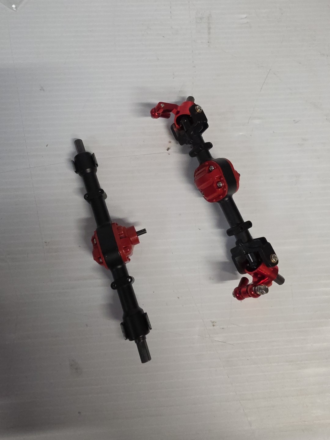 Alloy metal upgrade parts For MN 1/12 D90 D91 D96 MN98 MN99S rc Crawler car Red
