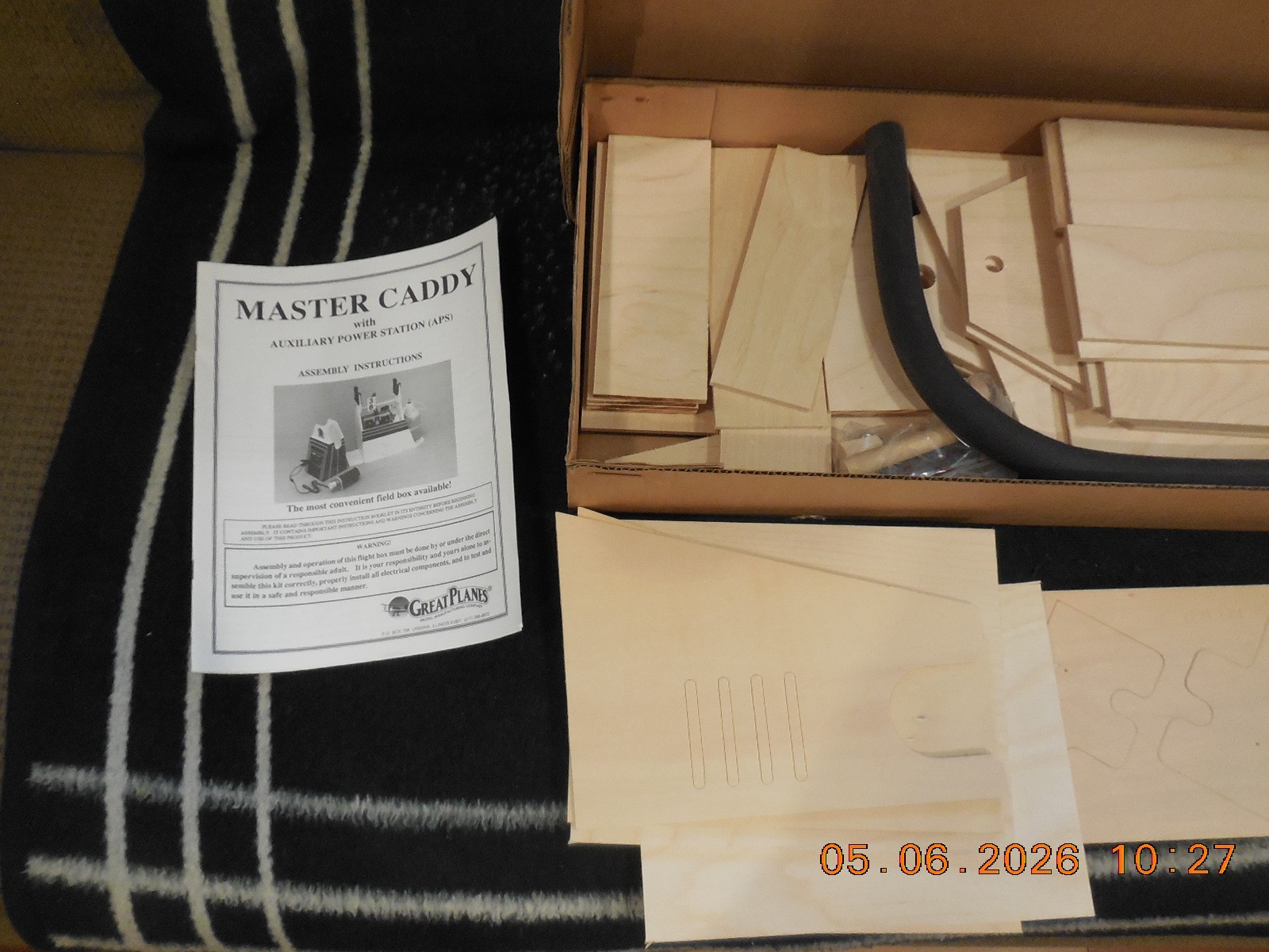 NEW In Box Great Planes Master Caddy GPMP1000 With Detachable Power Station