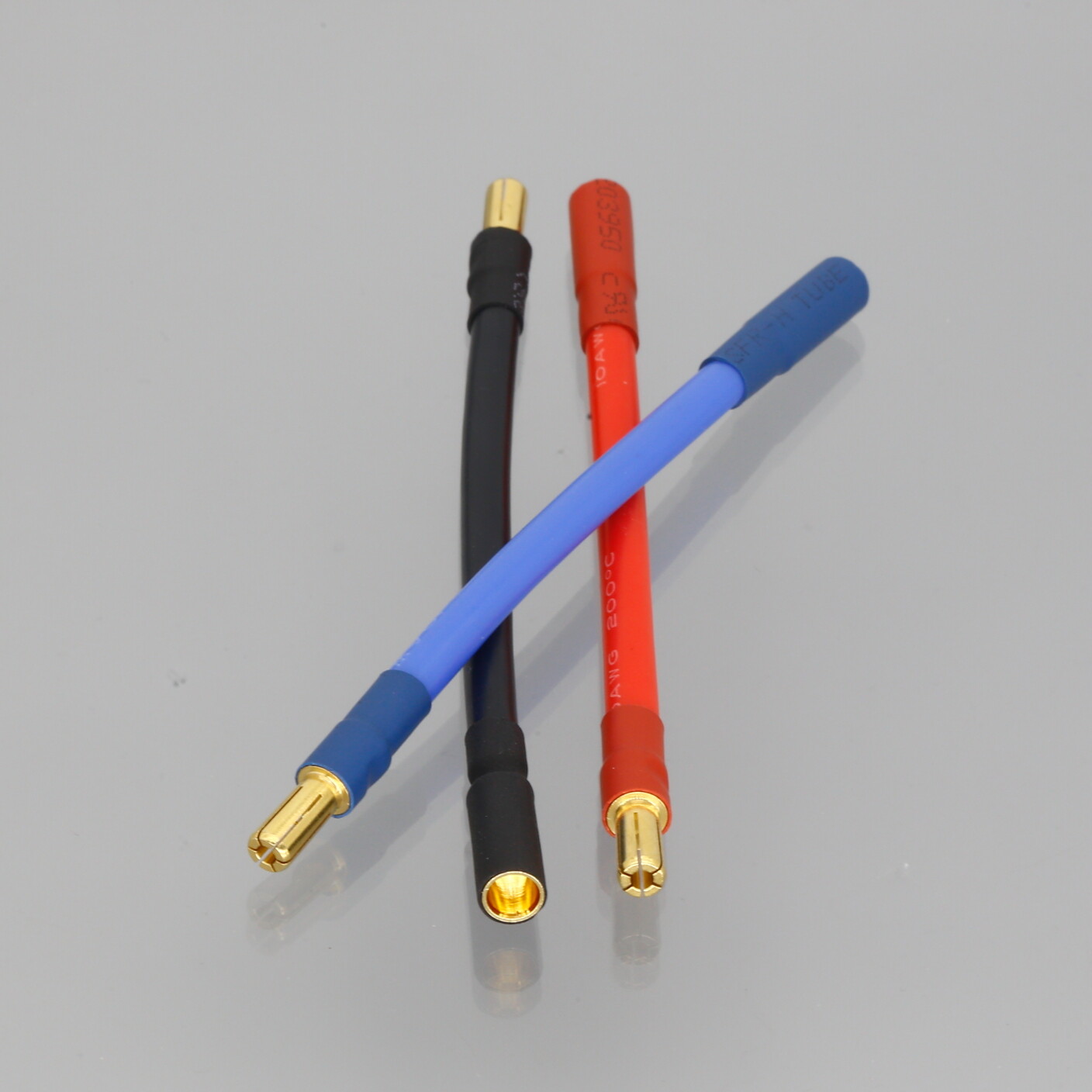3pc/lot RC Brushless Motor ESC 5mm Bullet Male/Female 10AWG 4~20″ Extension Wire