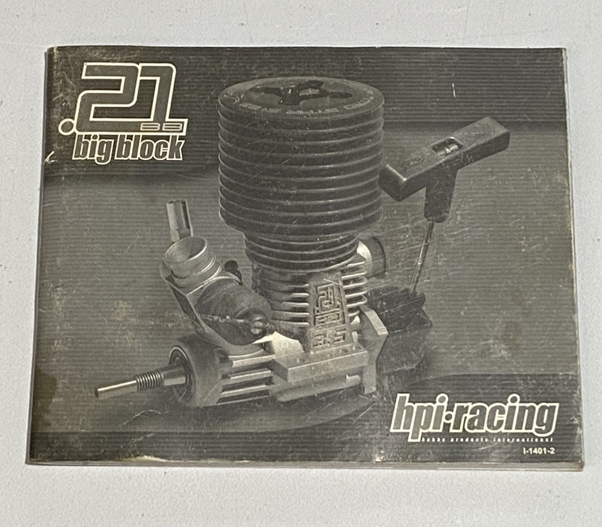 Hpi Racing .21 Big Block SS Original Instruction Manual Vintage